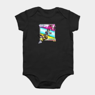 Starbomb Ninja Brian Egoraptor Danny Sexbang Baby Bodysuit